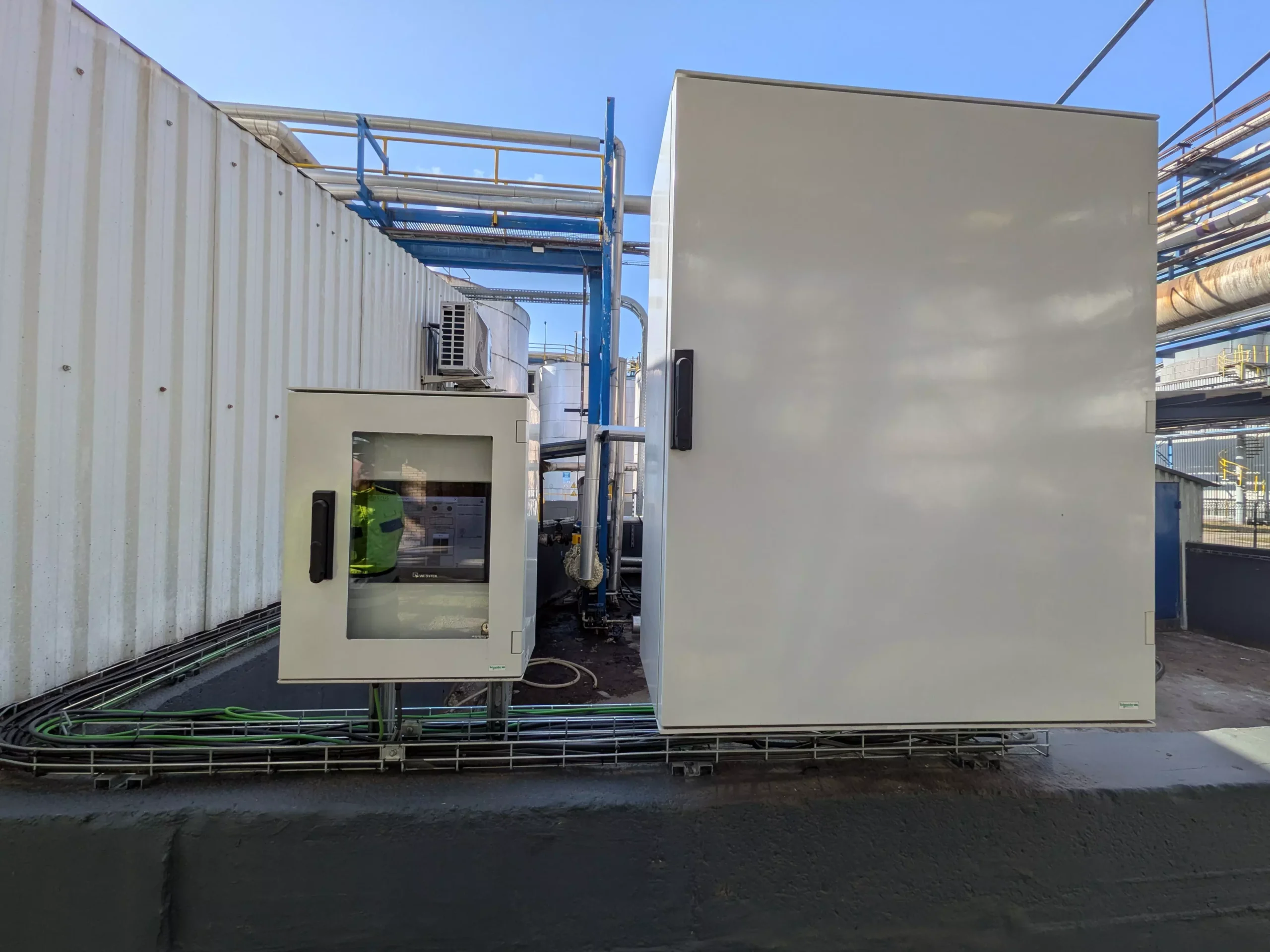 Kontrola temperatury w zbiorniku